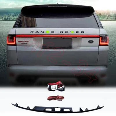 Smoke Black Rear Door Trunk LED Tail Light Cover For Range Rover Sport 2014-2022 Foto 1 de 4
