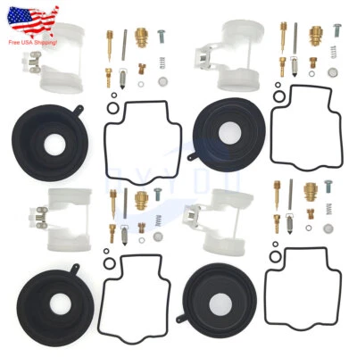 Kit de reparación de carburador para Kawasaki ZX600E ZZR600 ZX6R reconstruir diafragma flotador Foto 1 de 4