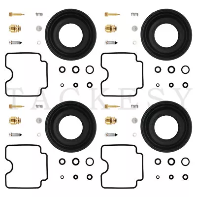 Kit de reparación de carburador diafragma 4 piezas para Yamaha FZS1000 FAZER FZ-1 2001-2005 Foto 1 de 4