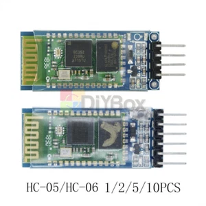 1-10PCS HC-05 HC-06 Wireless Bluetooth Transeiver RF Master Module for Arduino - Picture 1 of 36