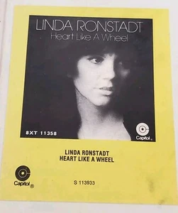 WOW! Vintage LINDA RONSTADT "Heart Like A Wheel" 8-TRACK TAPE w/sleeve. CLEAN! - Bild 1 von 5
