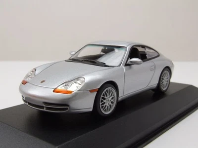 Porsche 911 996 1998 Argento Modellino Auto 1:43 Maxichamps - Immagine 1 di 4
