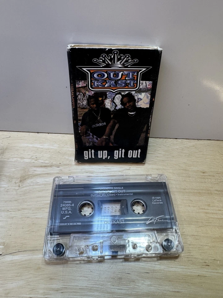 Git Up, Git Out  [Single] by OutKast (Cassette, Oct-1994, LaFace) Foto 1 de 1