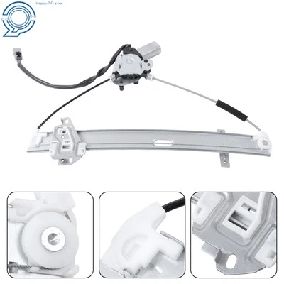 Front Driver Side Power Window Regulator For Honda Civic 2001 2002 2003-2005 - Imagem 1 de 4