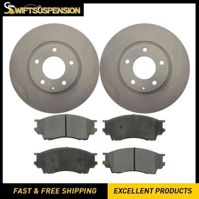 Kit de pastillas de freno rotores de disco delanteros para Mazda Millenia 2001 2002 2,3 L Foto 1 de 4