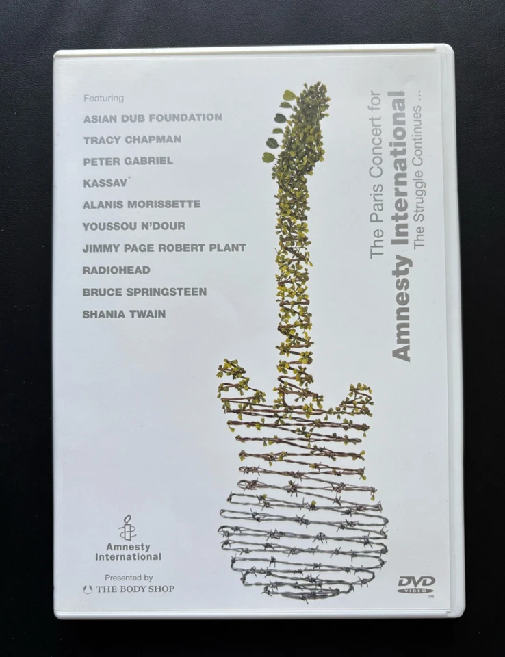 The Paris Concert for Amnesty International - DVD - Bruce Springsteen, Radiohead - Bild 1 von 1