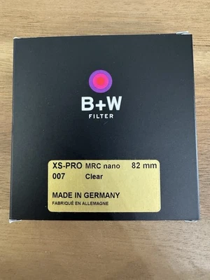 B+W 58mm 007 Clear MRC Nano XS-Pro Digital SLR Camera Lens Filter - Image 1 of 4