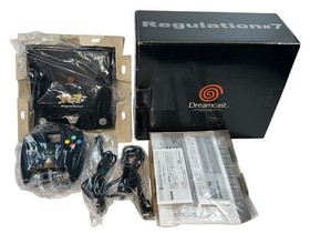 Dreamcast R7 Regulation 7 Black Limited HKT-3000 w/Box Japanese Tested