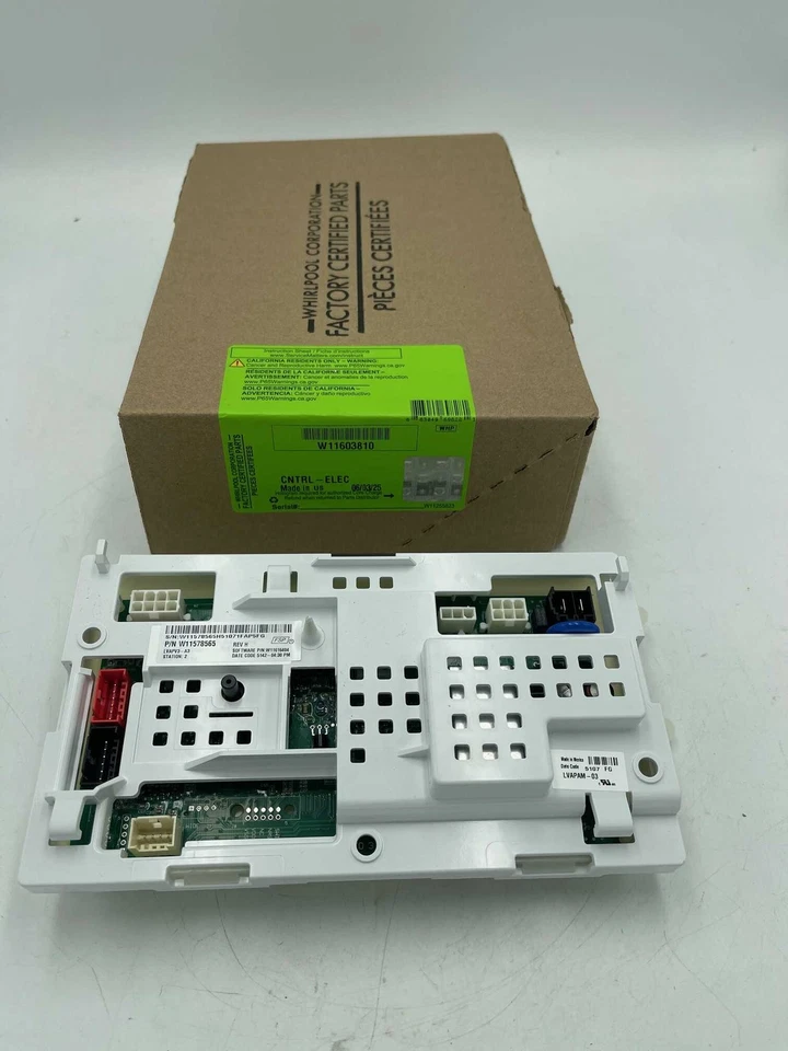 Whirlpool Washing Machine Control Board W11603810