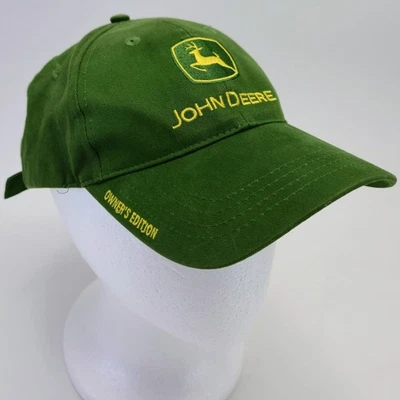 Gorra John Deere Gorra Correa Trasera Edición Propietarios Tractor Granja Papá Ajustable Para Hombres Foto 1 de 4