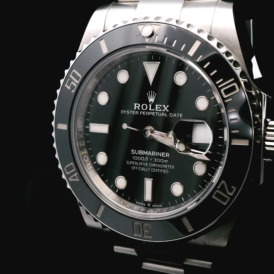 Rolex Submariner 41 mm esfera negra bisel de cerámica 126610LN - Caja - Nuevo Foto 1 de 4