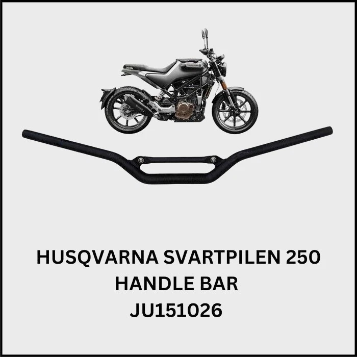 Handlebar Tube Black Best Fits For Husqvarna Svartpilen 250 - Imagem 1 de 4