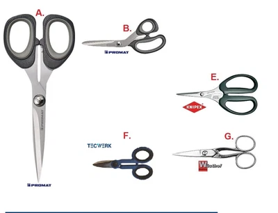 Scheren Universalscheren Haushaltsscheren Elektrikerscheren Handwerkerscheren - Bild 1 von 2