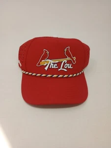 St Louis Cardinals City Connect "The Lou" QuikTrip QT Adjustable Rope Hat  - Picture 1 of 5