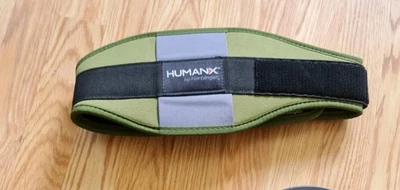 Harbinger 6"  Core Flex Weight Lifting Belt . Green/Gray/Black Size M - Image 1 of 3