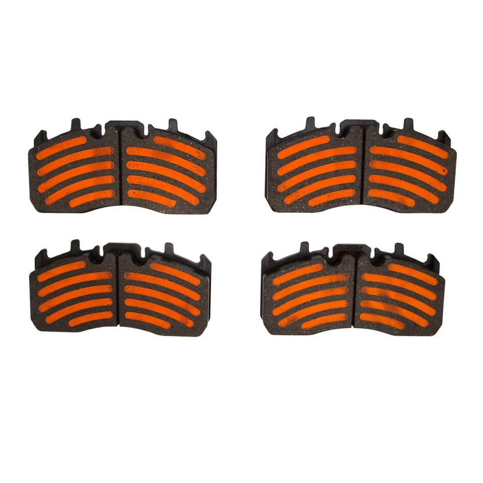 For Freightliner Cascadia 08-21 Super Heavy Duty Semi-Metallic Rear Brake Pads Foto 1 de 4