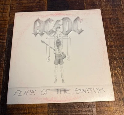 AC/DC Flick of the Switch LP 1983 First Press Atlantic 80100-1 Tested-Vinyl VG++ - Image 1 of 4