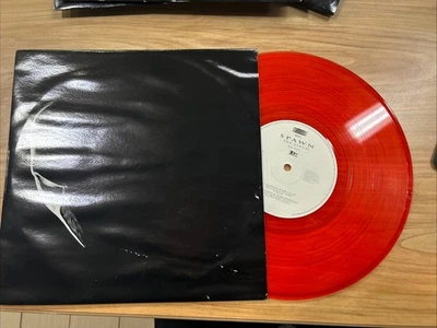 Various ‎– Spawn (The Album)  3 × RED Vinyl, 10inch, Album WATER DAMAGED SLEEVE - Image 1 of 4