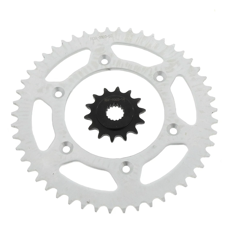 Roda dentada traseira Honda 02-14 CRF450R CRF450 05-14 CRF450X 14 dentes dianteiros e 50 dentes - Imagem 1 de 1