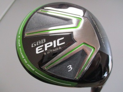 Callaway GBB EPIC STAR 15° Stiff 3W Fairway wood 43.25in RH Callaway GBB EPIC STAR 15° Stiff 3W Fairway wood 43.25in RH
