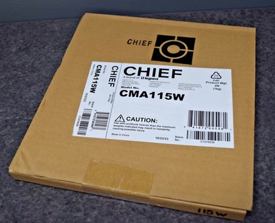 Chief CMA115W  6" X 6" Ceiling Plate - WHITE - Image 1 of 3