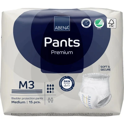 Abena Pantalones Premium Pull-On Ropa Interior Nivel 3 Foto 1 de 4