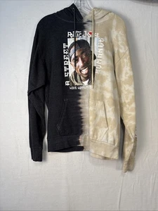 Chemistry Tupac Poetic Justice Hoodie Hooded Sweatshirt size M Tie Dye K1242 - Picture 1 of 11