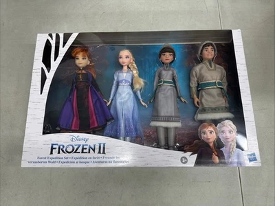 Disney Frozen 2 II Forest Expedition Set Walmart Excl 4 Pack Muñeca Ryder Hasbro Foto 1 de 4