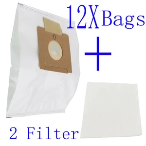 12 x Replacement Hoover Mode Vacuum Cleaner Bag + 2 Filter H160, Smart H4012 NEW - Picture 1 of 6