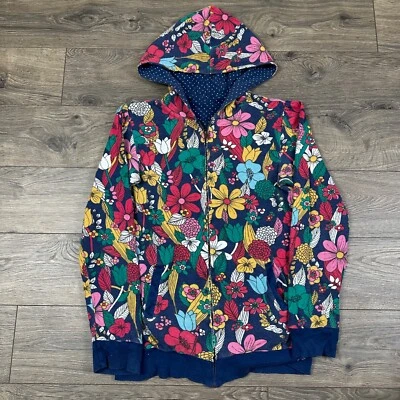 Sudadera De Colección Lost Skateboards Adulto Pequeña Floral Lunares Reversible Surf Foto 1 de 4