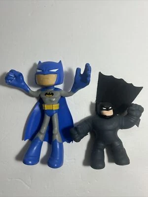 DC Liga de la Justicia Batman Blue Flextreme 7” Figura Flexible y Goo Jit Zu LOTE de 4” Foto 1 de 4