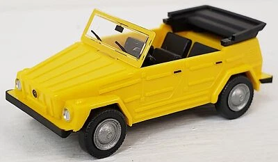 威京全新 HO 1/87 比例大众 181 大众黄色物品带自上而下 — 第 1/4 张图片