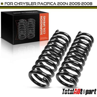 2 piezas muelles helicoidales para Chrysler Pacifica 2004-2008 V6 3,5 L 3,8 L 4,0 L trasero derecho y derecho Foto 1 de 4