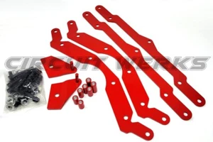 RZR 800 Adjustable 3" Lift Kit Sway Bar Quick Disconnect for 07-14 Polaris RED - Picture 1 of 3