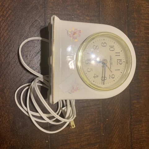 Vintage Seth Thomas Model 9203 Fanciful Drowse Dialite Porcelain Electric Clock Cover