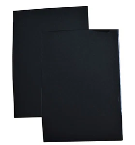 Grayston Schwarz Rally Schmutzfänger - Paar 50cm x 30cm x 4mm - Picture 1 of 4