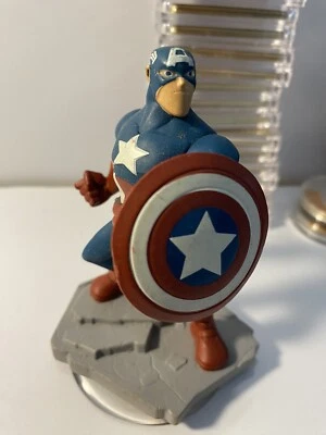 Boneco de ação Disney Infinity Marvel 2.0 Capitão América - Imagem 1 de 4