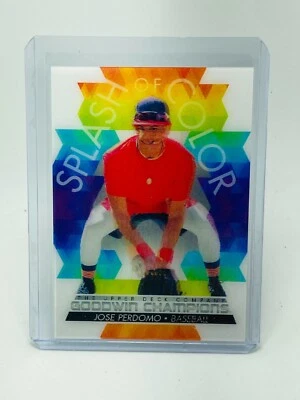 2022 Upper Deck Goodwin Champions Jose Perdomo Splash of Color 3D LS-JP - Image 1 of 2