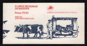 Portugal-Madeira 1982 Flowers booklet Sc# 85a NH - Picture 1 of 1