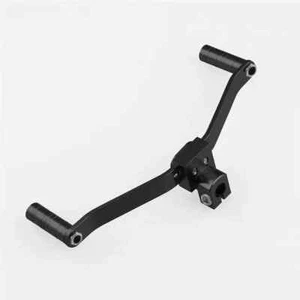 Palanca de cambios de doble/2 vías de aluminio para motocicleta reposapiés palanca de cambios universal - Imagen 1 de 7