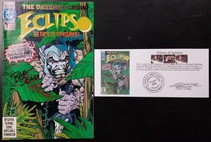 Eclipso (1992) #2 & 3 EACH SIGNED Bart Sears with Notarized Witness of Signature - Picture 1 of 16