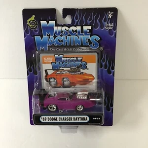 Muscle Machines, 1969 Dodge Charger Daytona, , 1/64 Scale ￼ - Picture 1 of 7