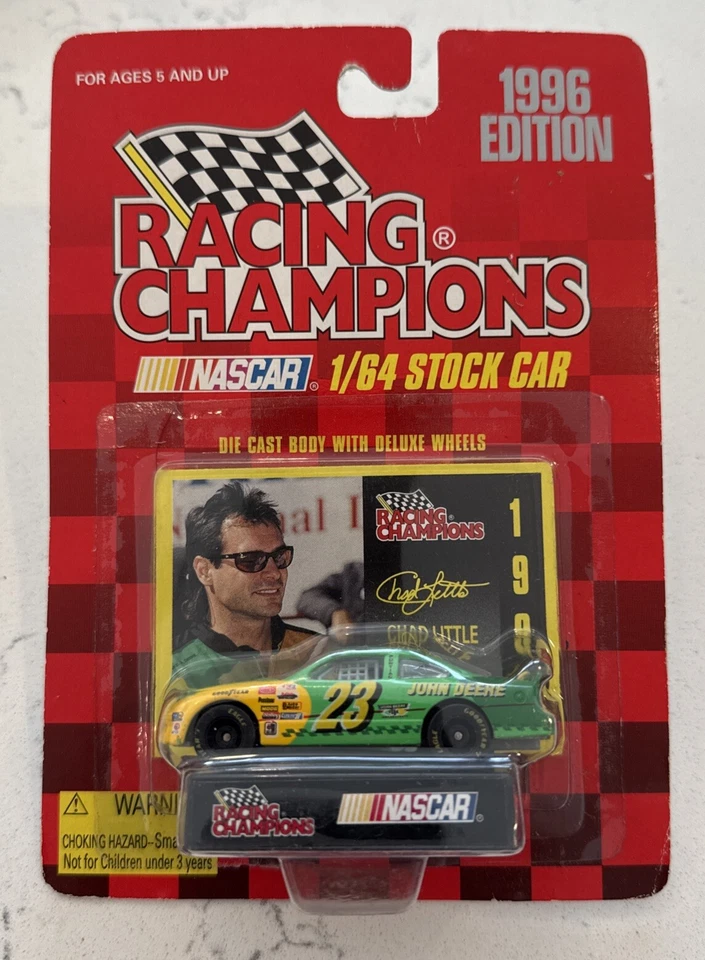 NASCAR DIECAST 1:64 RACING CHAMPIONS  1996 #23 Chad Little John Deere - Image 1 of 1