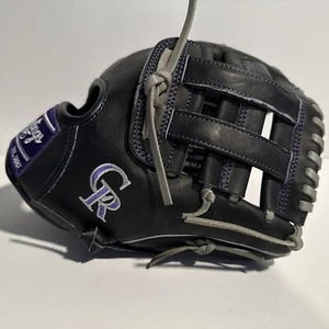 Rawlings Heart of the Hide 11.5" RHT Colorado Rockies Logo Baseball Glove - RHT - Picture 1 of 12