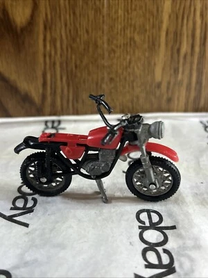 Moto de cross vintage Die Cast años 70 roja Yamaha Foto 1 de 4