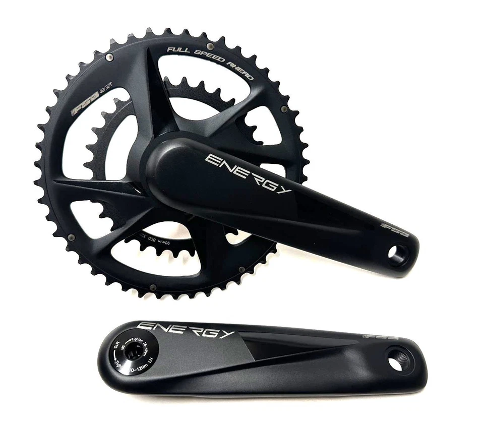 FSA Energy Modular BB386EVO Road Gravel Crankset 172.5mm 11/12-Speed 48/32t New - Image 1 of 4