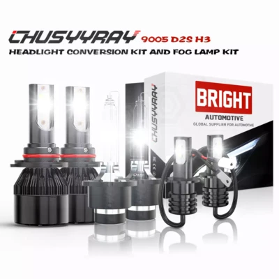 Fit Infiniti QX56 2008 2009 2010 HID/LED Headlight High Low Beam+Fog Light Bulb - Image 1 of 4