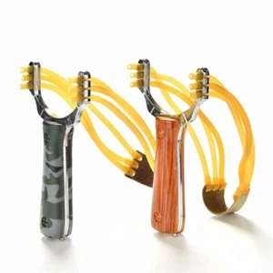 Slingshot High Velocity Powerful Catapult Hunt Sling Shot Outdoor Survival - Picture 1 of 12
