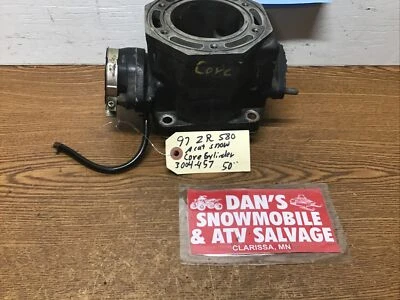Motor cilíndrico # 3004-457 Arctic Cat 1997 ZR 580 solo núcleo de moto de nieve Foto 1 de 4