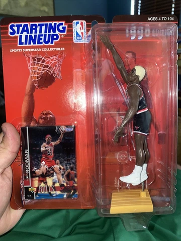 KENNER STARTING LINEUP 1998 EDITION DENNIS RODMAN CHICAGO BULLS NBA HOF Cover